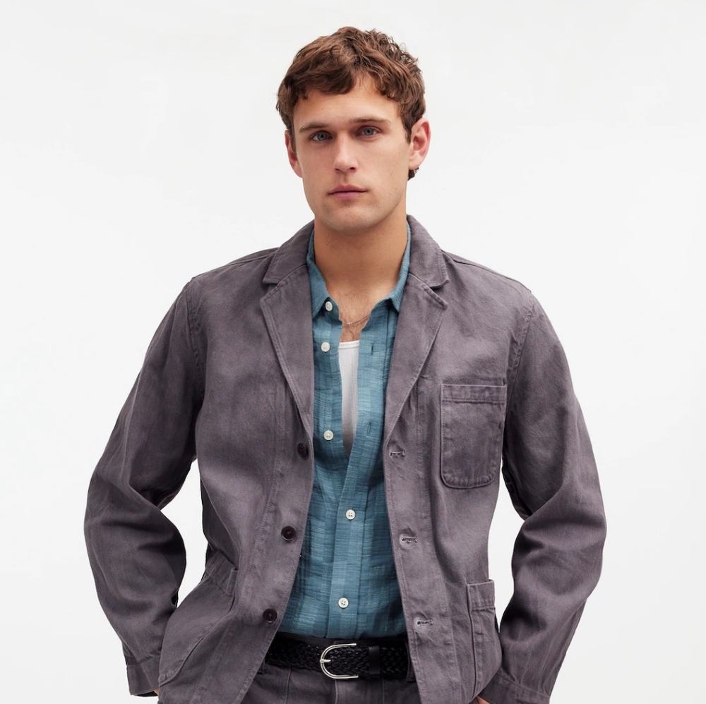 Madewell Dye Studio Denim Chore Coat - NWT